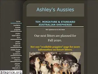 ashleysaussies.com