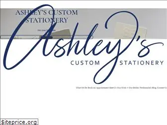 ashleyscustomstationery.com