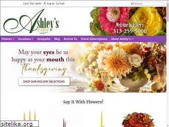 ashleysflowers.com