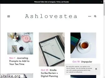 ashlovestea.com
