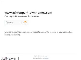 ashtonparktownhomes.com