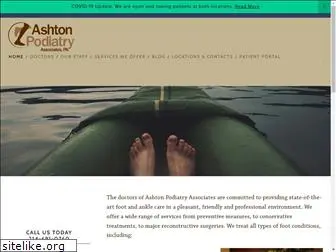 ashtonpodiatry.com