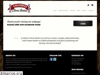 ashtonsclassicbarbers.com