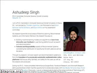 ashudeepsingh.com