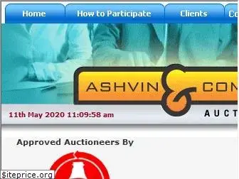 ashvinauctioneers.com