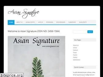 asiansignature.com