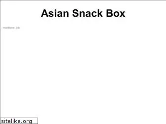 asiansnackbox.com