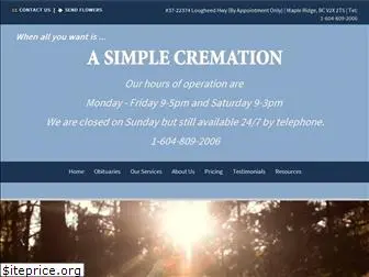 asimplecremation.ca