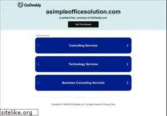 asimpleofficesolution.com