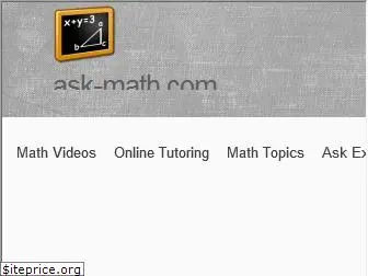 ask-math.com