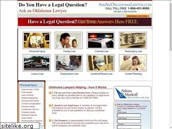 askanoklahomalawyer.com