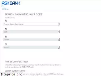 askbankifsccode.com