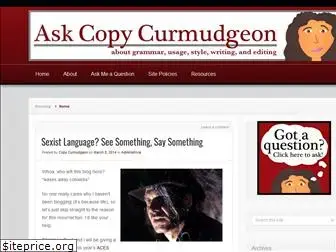 askcopycurmudgeon.com