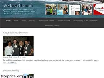 asklindasherman.com