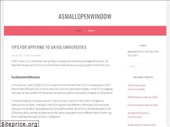 asmallopenwindow.wordpress.com