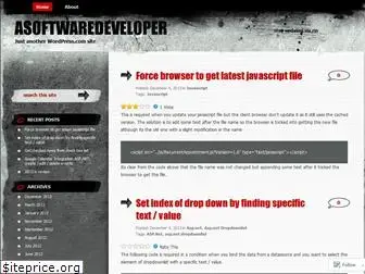 asoftwaredeveloper.wordpress.com