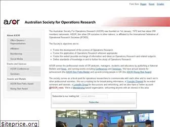 asor.org.au