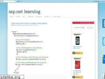 aspdotnet-learning.blogspot.com