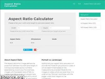 aspectratiocalculator.com