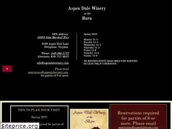 aspendalewinery.com