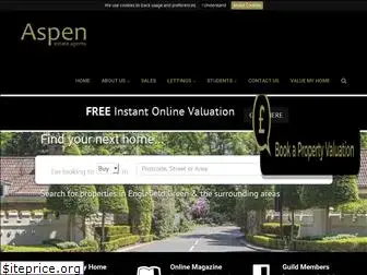 aspenestateagents.co.uk