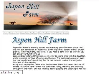 aspenhillfarm.net