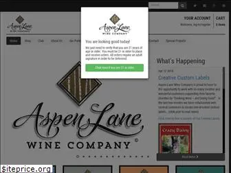 aspenlanewinecompany.com