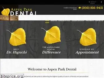 aspenparkdental.com
