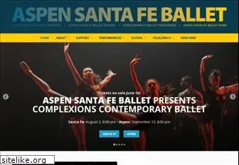 aspensantafeballet.com