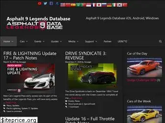 Asphalt 9 Legends Database – All about Asphalt 9 Legends