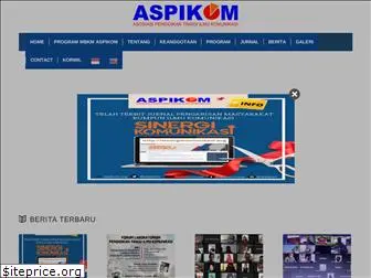 aspikom.org