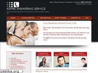 aspireansweringservice.com