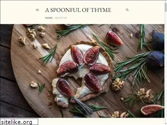 aspoonfulofthyme.blogspot.com