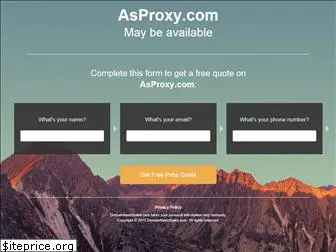 asproxy.com