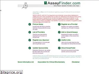 assayfinder.com