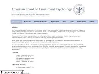 assessmentpsychologyboard.org