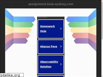 assignment-help-sydney.com