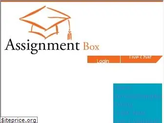 assignmentbox.co.uk