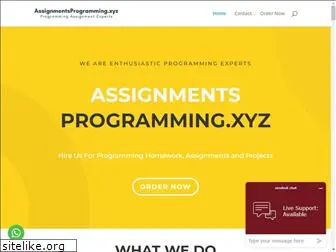 assignmentsprogramming.xyz