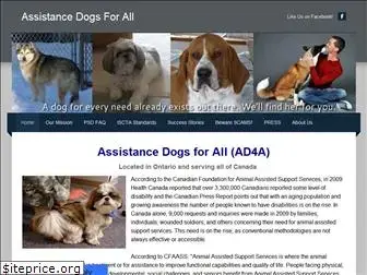 assistancedogs4all.org