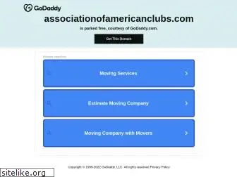 associationofamericanclubs.com