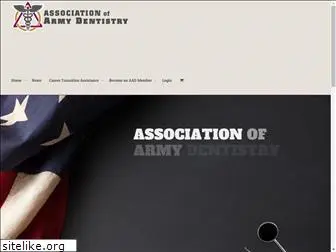 associationofarmydentistry.org