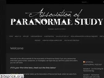 associationofparanormalstudy.com