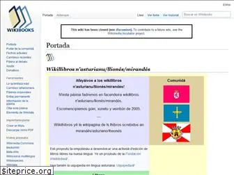 ast.wikibooks.org