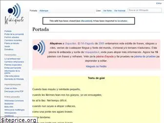 ast.wikiquote.org