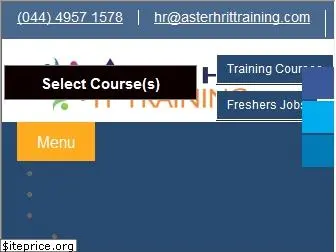 asterhrittraining.com