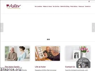 asterseniorcommunities.com