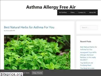 asthmaallergyfreeair.com