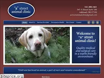 astreetanimalclinic.com