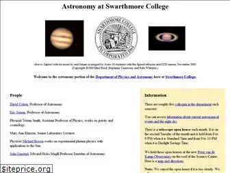 astro.swarthmore.edu